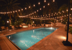 outside pool lights